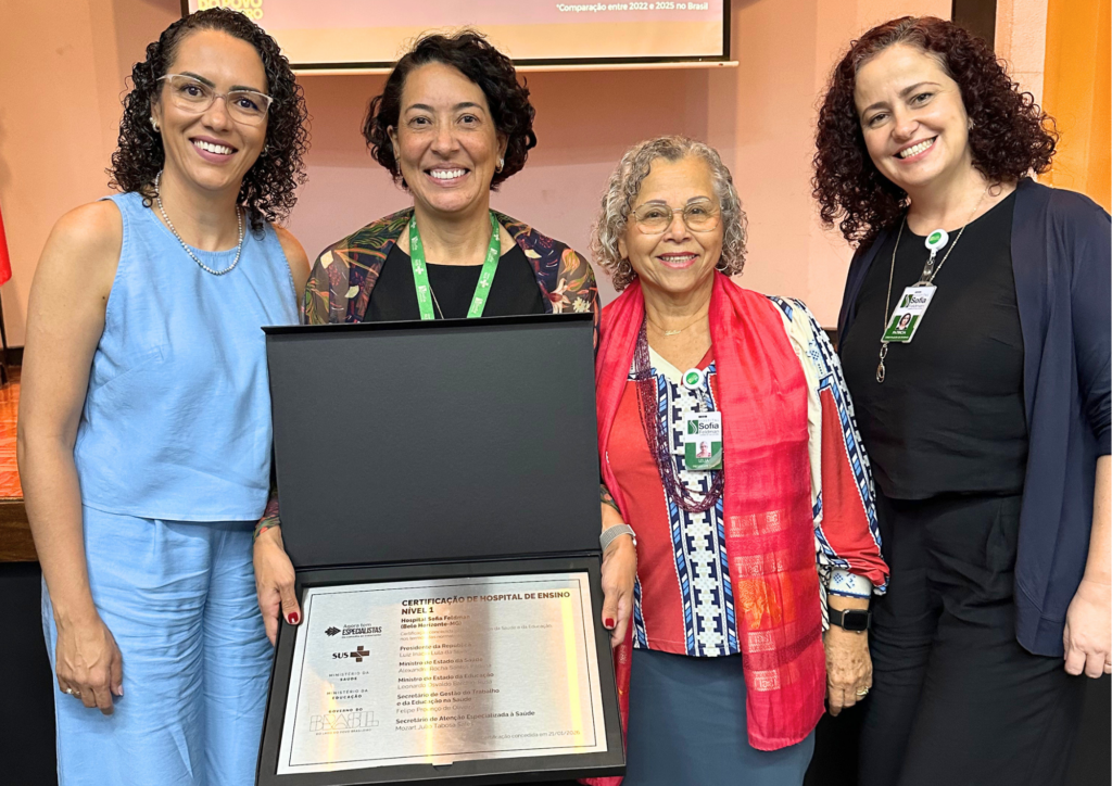 Cerimônia de certificação do Hospital Sofia Feldman